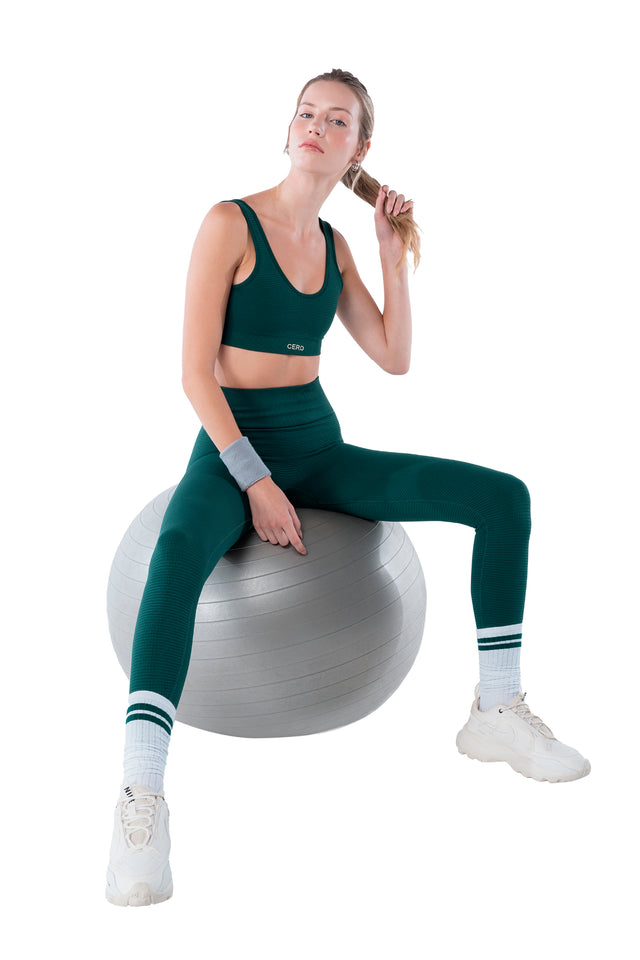 Set Bra Obi - Legging Obi Emerald