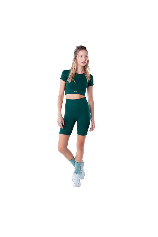 Set T-shirt Sena - Biker Sena - Emerald