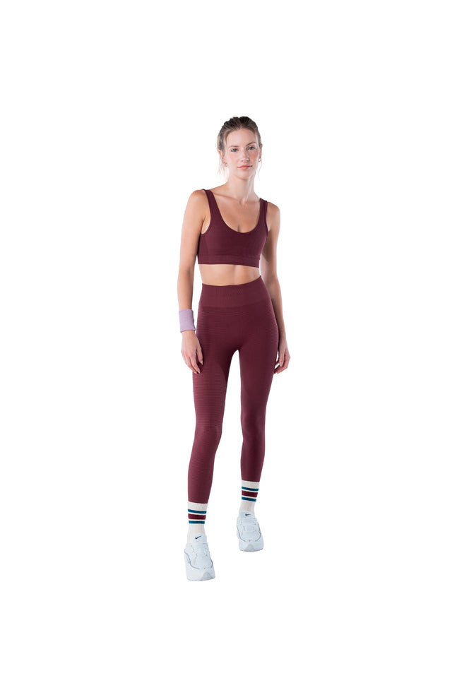 Set Bra Obi - Legging Obi Burgundy