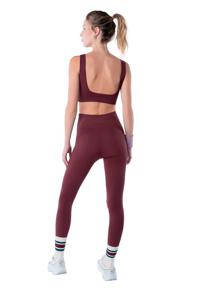 Set Bra Obi - Legging Obi Burgundy