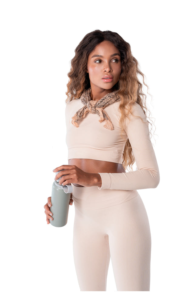 Set Long Sleeves Colorado - Legging Colorado - Ivory