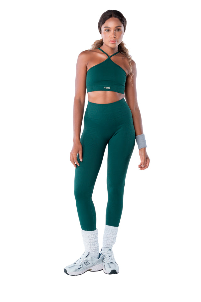 Set Tank Top Nilo - Legging Colorado -  Emerald